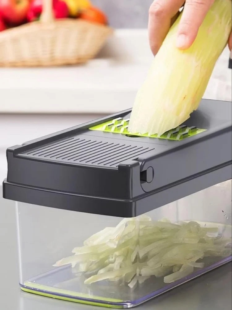 Vista 6 de Mandolina Cortador Picador Verduras16en1